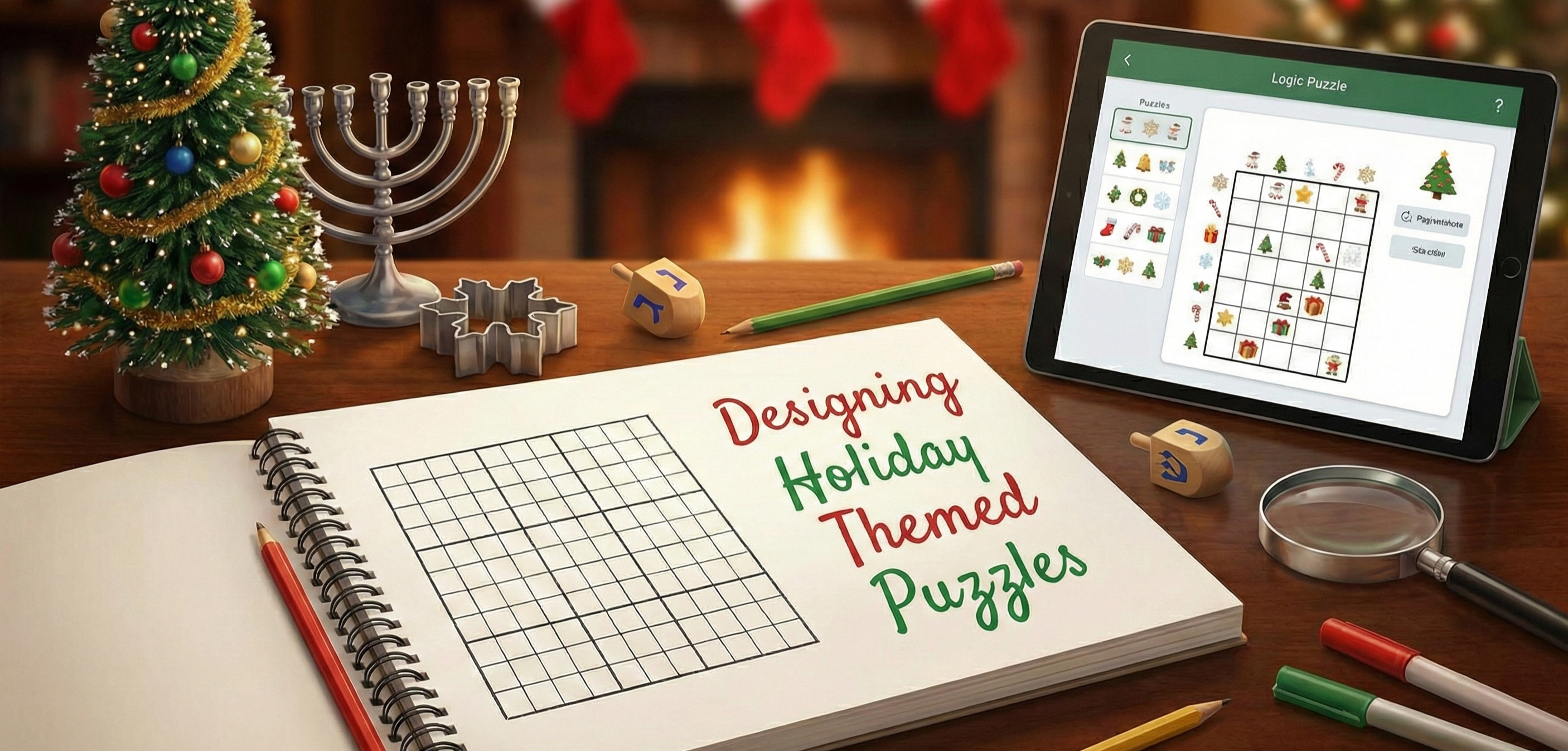 Designing Holiday themed puzzles