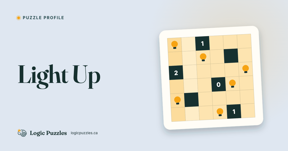 Light Up: The Puzzle Named After a Real Math Problem