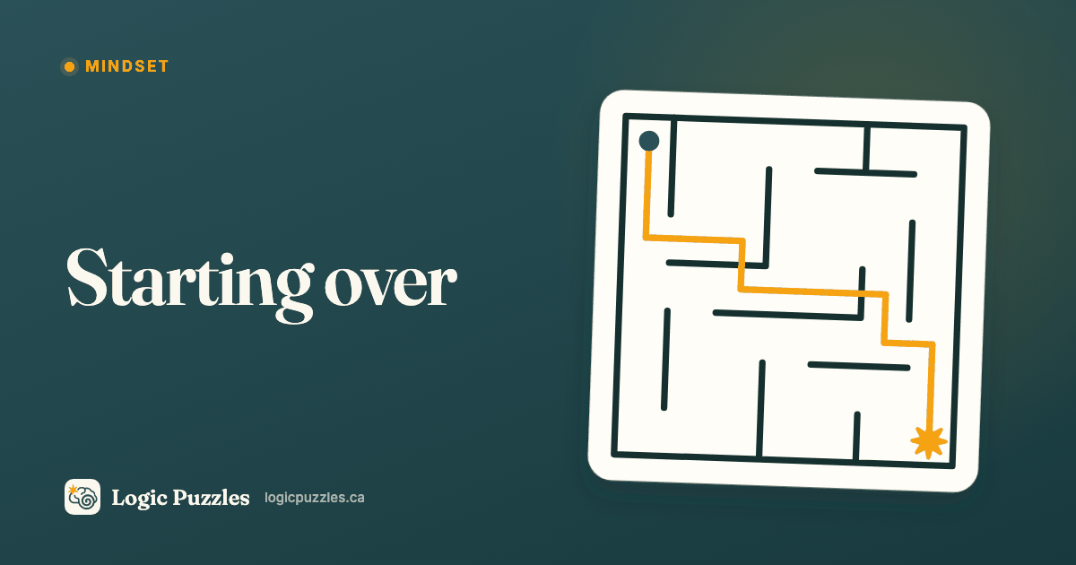 The Art of Starting Over