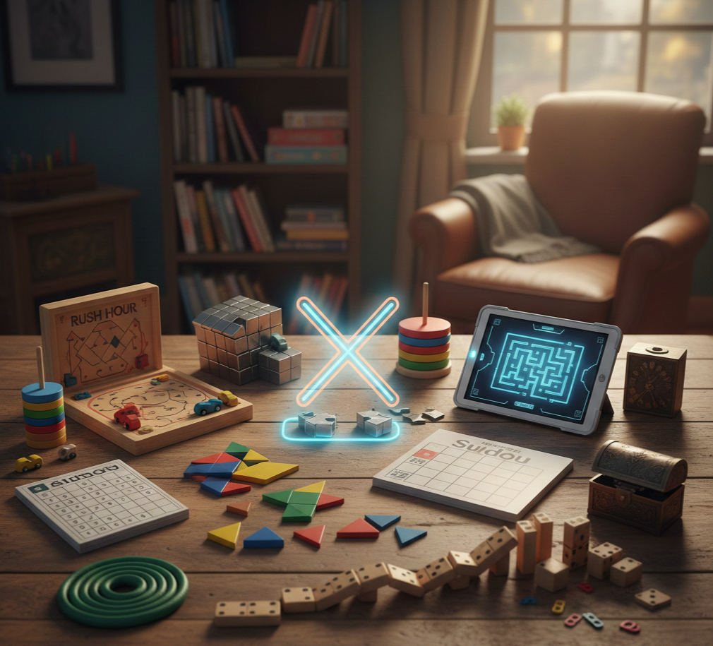 Top 10 Must-Try Logic Puzzle Games for Enthusiasts